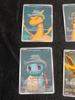 6 Pokemon x Van Gogh Black Star Promo ACG Art Card - read description - Image 2