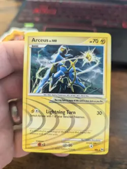 2009 Platinum - Arceus Arceus Basic/Rare #AR6 - Image 1