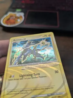2009 Platinum - Arceus Arceus Basic/Rare #AR6 - Image 2