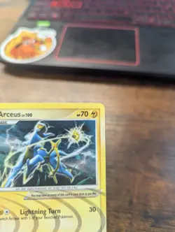 2009 Platinum - Arceus Arceus Basic/Rare #AR6 - Image 3