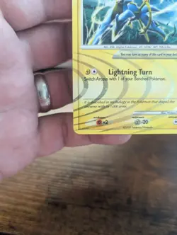 2009 Platinum - Arceus Arceus Basic/Rare #AR6 - Image 5