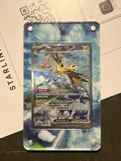 Zapdos Ex 202/165 NM- Pokemon TCG Sv: 151 With Extended Artwork Case Included - Image 1