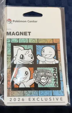Pokemon EUIC International Championship 2026 TCG Kanto Magnet - London Exclusive - Image 2