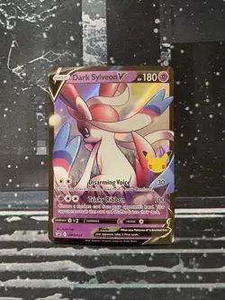 Dark Sylveon V Promo Holo SWSD SWSH134 Pokemon TCG - Image 1