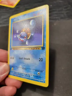 LP Pokemon TCG 1st Edition Team Rocket Squirtle - Image 5