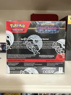 Pokemon TCG Mega Evolution Phantasmal Flames Booster Box Sealed - Image 2