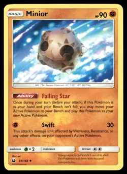 Pokemon Minior SM - Celestial Storm #83/168 - Image 1