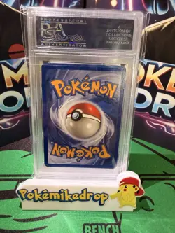 1999 Pokemon Jungle Flareon Holo No Symbol #3 PSA 9 Mint - Image 2