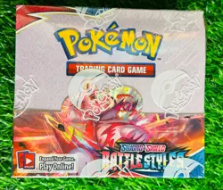 Pokemon Battle Styles Booster Box Sealed 36 Packs Sword & Shield TCG 820650818189 - Image 1