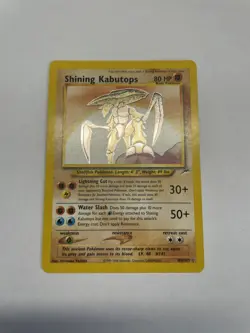 Shining Kabutops 108/105 Neo Destiny – WOTC Holo Secret Rare – Vintage Pokemon - Image 1