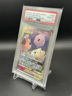 2019 Pokemon TOGEPI CLEFFA IGGLYBUFF 094/173 RR [Tag Team SM12a] Japanese PSA 10 - Image 2