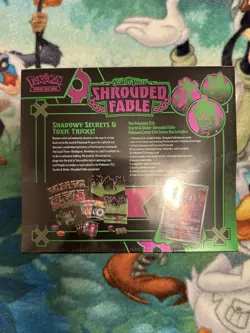 Shrouded Fable Pokemon Center ETB Pokemon TCG New Factory Sealed - Image 3
