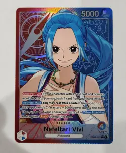 One Piece EB03-001 Nefeltari Vivi (L) Leader Alt Art Heroines Edition Alternate - Image 1