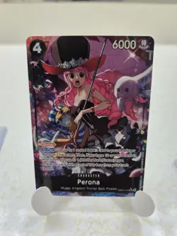 Perona (Alt Art) EB03-045 SR ONE PIECE Heroines Edition Near Mint - Image 1