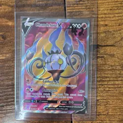 Pokemon TCG Chandelure V Basic 227/264 2021 Holo English Card Stock Standard - Image 2