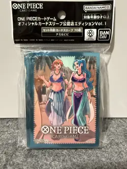 Nami and Vivi (x70) - One Piece Card Sleeves [TCG+ Stores Exclusive] Vol. 1 - Image 1