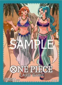 Nami and Vivi (x70) - One Piece Card Sleeves [TCG+ Stores Exclusive] Vol. 1 - Image 2
