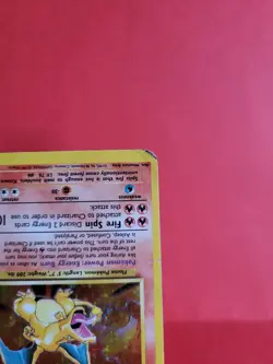 Pokemon Karte/card - Charizard Glurak 4/102 - Base Set Holo - Heavy Played - Image 5