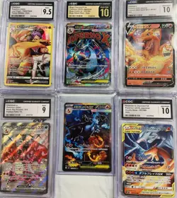 Massive Charizard 6 Card Lot Featuring Mega Charizard X ex Phantasmal Flames 🔥 - Image 1