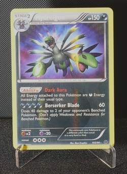 Hydreigon 103/99 Secret Rare Shiny Holo English Pokemon Card Next Destinies 2012 - Image 1