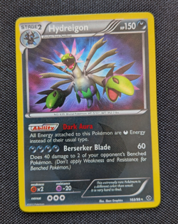 Hydreigon 103/99 Secret Rare Shiny Holo English Pokemon Card Next Destinies 2012 - Image 3