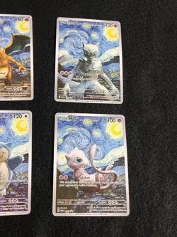 8 Pokemon x Van Gogh Black Star Promo ACG Art Card - read description - Image 4