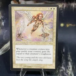 Magic the Gathering - Angelic Chorus - Urza's Saga - Lightly Played - MTG - #3 - Image 1