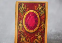 Illuminated Manuscript Ruby Mox | MTG Satirical Fan Art - Image 2
