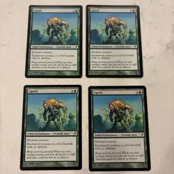 Magic the Gathering MTG Lignify Play Set Of 4 - Image 1