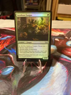 MTG Insidious Fungus FOIL Duskmourn House Horror DSK 0186 NM - Image 1