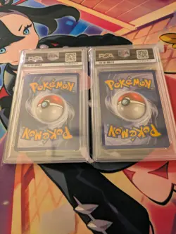 2006 Pokemon TCG Squirtle #63 & Wingull #70 Reverse PSA 8 EX Crystal Guardians! - Image 4