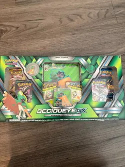 POKEMON TCG DECIDUEYE GX PREMIUM COLLECTION SEALED BOX - Image 1