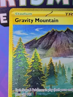 Gravity Mountain - 250/191 - Pokemon Surging Sparks Hyper Rare NM - Image 2