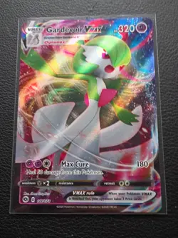 Pokemon Gardevoir VMAX Ultra Rare 017/073 Champion's Path VMAX 320HP Holo - Image 1