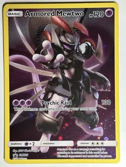 Armored Mewtwo SM228 Sm Holo 2019 Pokemon Card LP-NM - Image 3