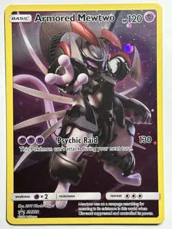Armored Mewtwo SM228 Sm Holo 2019 Pokemon Card LP-NM - Image 4
