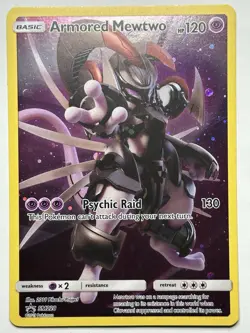 Armored Mewtwo SM228 Sm Holo 2019 Pokemon Card LP-NM - Image 5