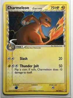 Charmeleon (Delta Species) Crystal Guardians 30/100 MP-LP Pokemon Card - Image 1