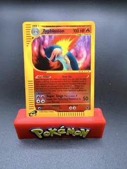 Pokemon Typhlosion Expedition 2002 #65/165 Reverse Holo NM-/LP - Image 1