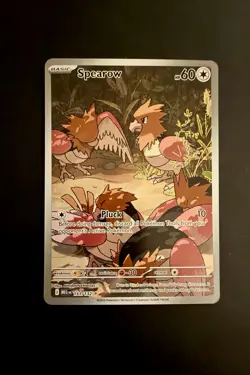 Pokemon Spearow Me01: Mega Evolution 151/132 Illustration Rare Holo NM - Image 1