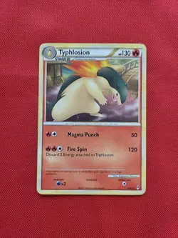 Pokemon: Typhlosion #35/95 Rare Call Of Legends 2011 Vintage Non-holo - MP - I4 - Image 1