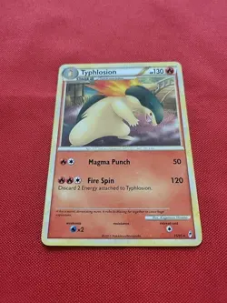 Pokemon: Typhlosion #35/95 Rare Call Of Legends 2011 Vintage Non-holo - MP - I4 - Image 3