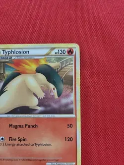 Pokemon: Typhlosion #35/95 Rare Call Of Legends 2011 Vintage Non-holo - MP - I4 - Image 5