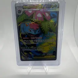 Pokemon Mega Venusaur Stage 2 Me01 Mega Evolution 155/132 Ultra Rare Holo HP 380 - Image 1