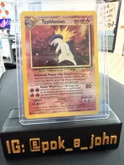 Typhlosion Neo Genesis 18/111 Holo Pokemon - Image 1