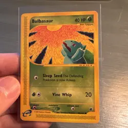 BULBASAUR 95/165 Expedition NON-HOLO E-Series / E-Reader Pokemon TCG card - Image 1