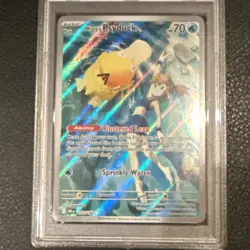2025 Pokemon Misty's Psyduck 193/182 Destined Rivals Illustration Rare PSA 10 - Image 4