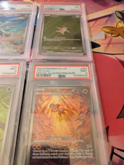 Pokemon PSA 9 IR Lot! Chi-Yu #259, Skarmory #209, Slakoth #212, & Panpour #101 - Image 2