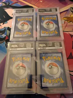 Pokemon PSA 9 IR Lot! Chi-Yu #259, Skarmory #209, Slakoth #212, & Panpour #101 - Image 4