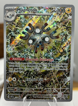 Pokemon Surging Sparks Magneton Black Star Promo #159 Pack Fresh - Image 1
